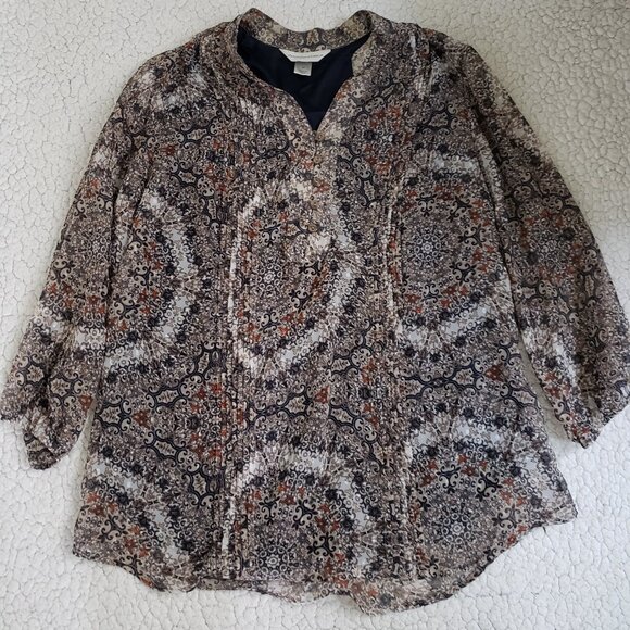 Christopher & Banks Tops - Christopher & Banks Blouse Women's Medium